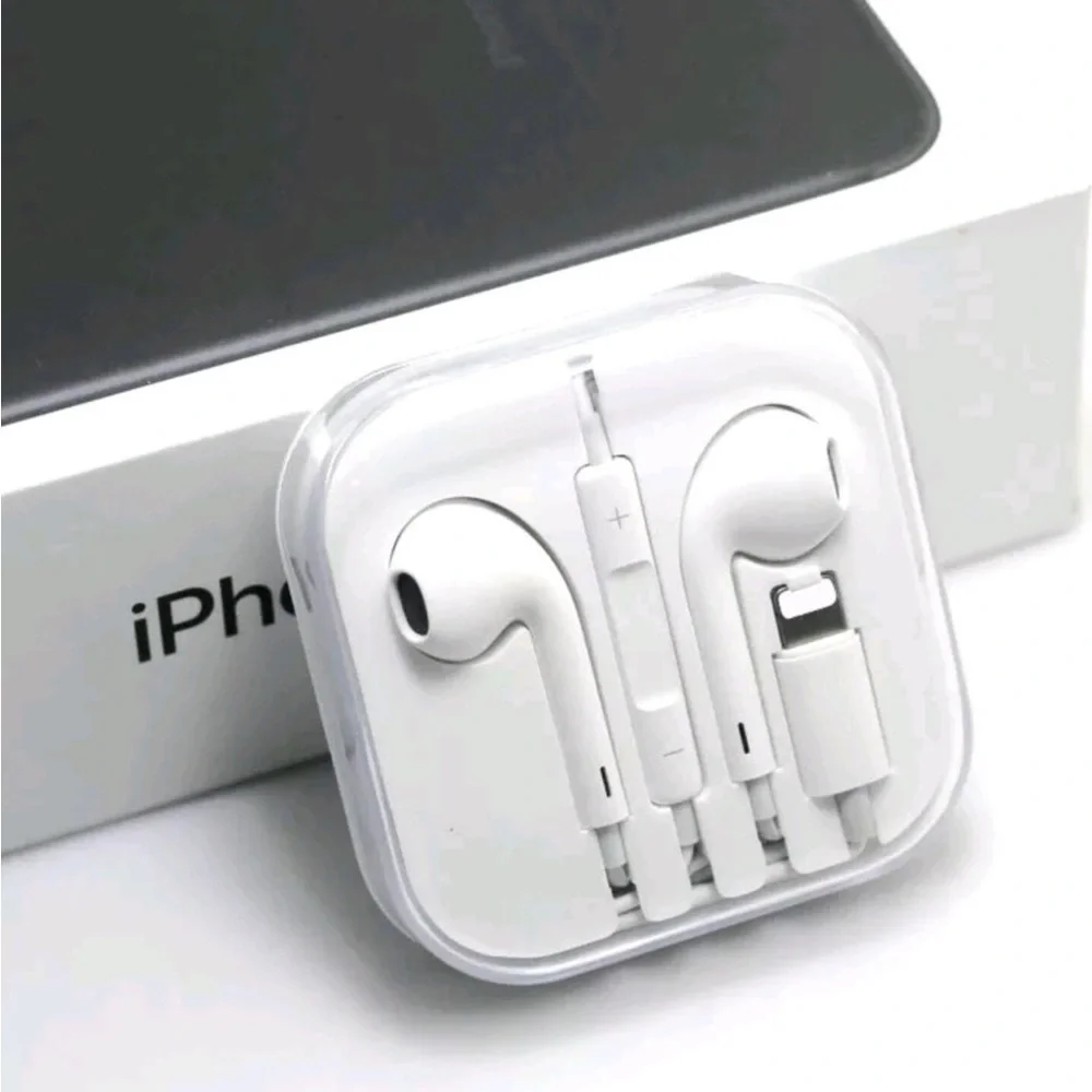 ✅Lightning EarPods In-Ear Headphones iPhone 7 8 Plus X 11 12 Pro